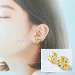 【ラスト一点】-ミモザ- ピアス/イヤリング 