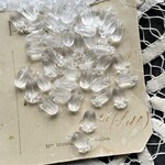 【10g】約40粒/12×8mm/クリア/スズランビーズ