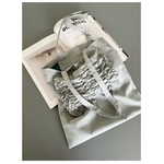 TOTE BAG   クシュっとフリル　light gray