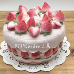 🍓苺ケーキ(小物入れ)染104