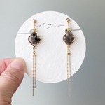 earring swing(スモーキークォーツ)