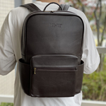 レザーリュック パソコン15インチ メンズ レディース リュック 防水 誕生日 息子