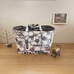 マルチに活躍レジかごバッグ ☆ Pariバゲットde巾着