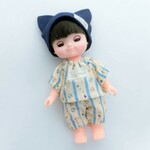 あおくん　メルちゃん　男の子　パジャマ3点セット　水色ストライプ　服　ソランちゃん　レミンちゃん　ホルンくん