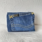 ♡new♡デニムリメイク♡おりたたみ財布♡