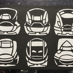 切り鉄ポストカード［東日本の新幹線］