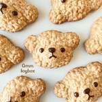 【ネックレス】テディベアクッキー・プレーン