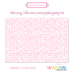 ラッピングペーパー186.cherry bloom