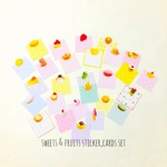 【リクエストありがとうございます❗️️】スイーツ&フルーツシールフレーク