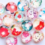 アレルギー対応【和風3】おはじきピアス/イヤリング