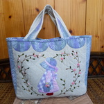 パッチワークバッグ👜スーちゃんのトートバッグ