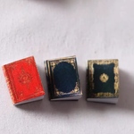 3冊1セット　ノート　本　ブック　book オフィス　ミニチュア　書籍　本棚　カスタム ドール用品 ドールハウス　ドル活