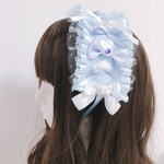 blue ribbon ヘッドドレス