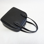ソフトレザー　三方ファスナー　ミニボストンバッグ　縦型  (予約品）　