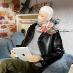 ブレスレット　男子図鑑オビツ27サイズ丸型