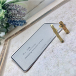 真鍮ピアス　アシンメトリー　スティックピアス