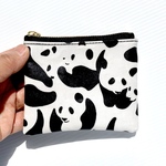感謝セール品❤️パンダいっぱい🐼　便利ラミネート ミニポーチ　10cmファスナー