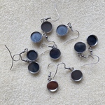 ピアス金具　ステンレスピアス　ミール皿ピアス