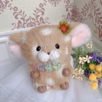 ★ハンドメイドぬいぐるみ★ こんぺいとうちゃん☆こじかのバンビちゃん