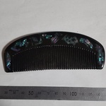 桃木製濃黒螺鈿　残貝散④