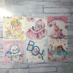 デザインペーパー♡レトロBaby A4サイズ  10枚セット  