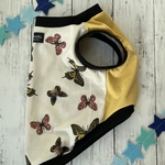 【完成品】蝶々🦋柄タンクトップ　フレブルM