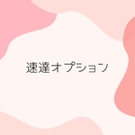(速達)ご希望のお客様はこちらを一緒にご購入ください🙇‍♀️