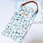 ケイタイ  ポット  ポーチ「リバティプリント」ハンドメイド