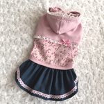 オーダー★ちびいちごローズピンクフードワンピース