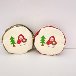 白文鳥さんの赤ずきんちゃんポーチ