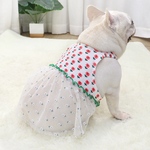 犬服　チュール　ワンピース　スカート　フレンチブルドッグ　ボストンテリア　シュナウザー　パグ　トイプードル　柴犬　コーギー　ポメラニアン