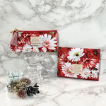 ミニミニリップポーチ&ハンカチのようなライナーケース／アクセサリーポーチ／ハンコケース／ガムケース/除菌ジェルケース/つけまつげケース/綿棒&爪楊枝ケース/カード入れ/サプリ＆お薬ポケット