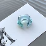 ✿ イヤーカフ ✿ ニュアンスクリアブルー