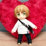 専用ページ☆ねんどろいどどーる 服☆白トレーナーセット　※バックなし