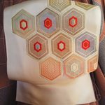 作り帯★リメイク品★胴部・太鼓部一体型付け帯