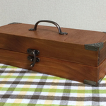 木製 小物入れ 長タイプ B