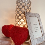 コットンボール　ハート　インテリア　送料無料