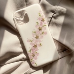【新作】さくらno.1 押し花スマホケース　全機種対応　android 13 13pro 11 12 12mini 7 8 SE2  XR X xperia AQUOS galaxy 