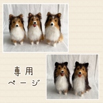 akari-ns様　愛犬うちの子マスコット　オーダー　羊毛フェルト