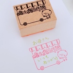 パンダのお花屋さんスタンプ