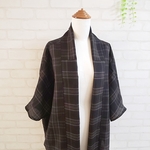 ☆  SALE  ☆   ウールガーゼのガウン風カーデ
