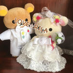 NEW！【Sサイズ】ウェディングウェルカムドール服セット