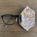 布アイパッチ*ももいろのお花