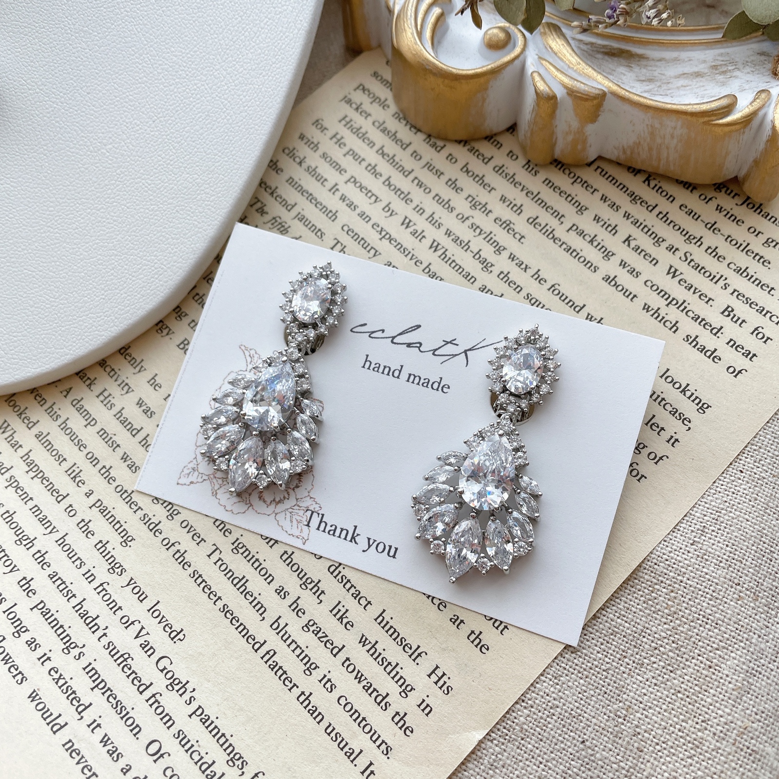 限定商品】プリンセスフラワー☆ブライダルネックレスセットA/ 003