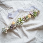 今だけ送料無料꙳ナチュラル縦長スワッグ　Flower crown♡花冠