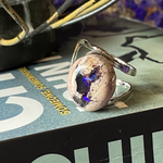 ハルのヨルにミル夢🦜😃🌈カンテラオパールのリング💜🇲🇽🧡