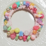 **sleeper**  いろいろビーズのカラフルシュシュ☆パステルマリン