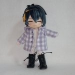 ねんどろいどどーる　チェックパーカー