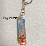 ゆめ可愛いオルゴナイト キーホルダー