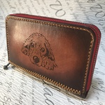 SALE【財布】牛革仕様の可愛いコイン•カード入れ